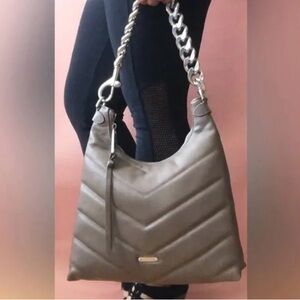 New: Rebecca Minkoff Edie Maxi Hobo Bag. Leather